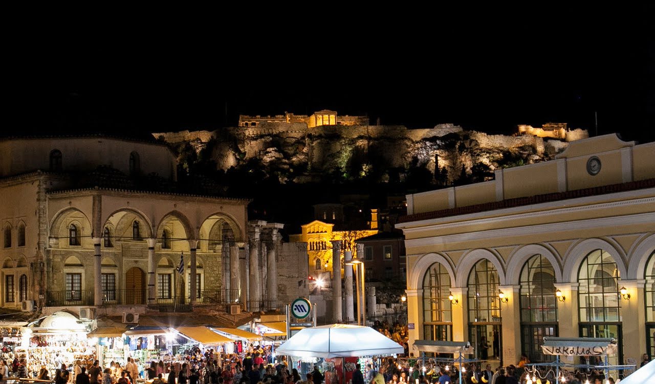 Athens By Night
