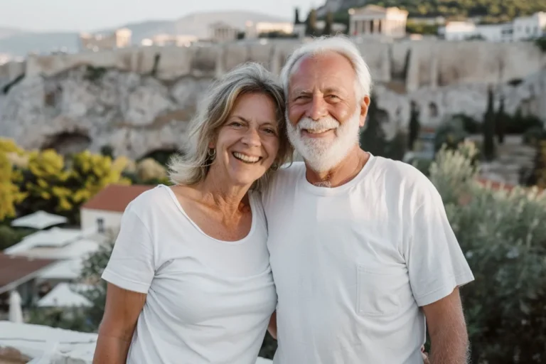 old couple in athens